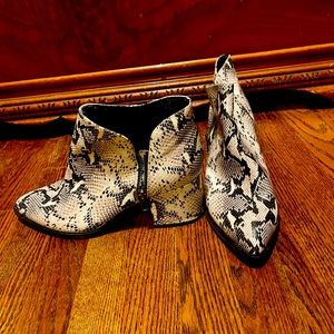 Seychelles snakeskin boots